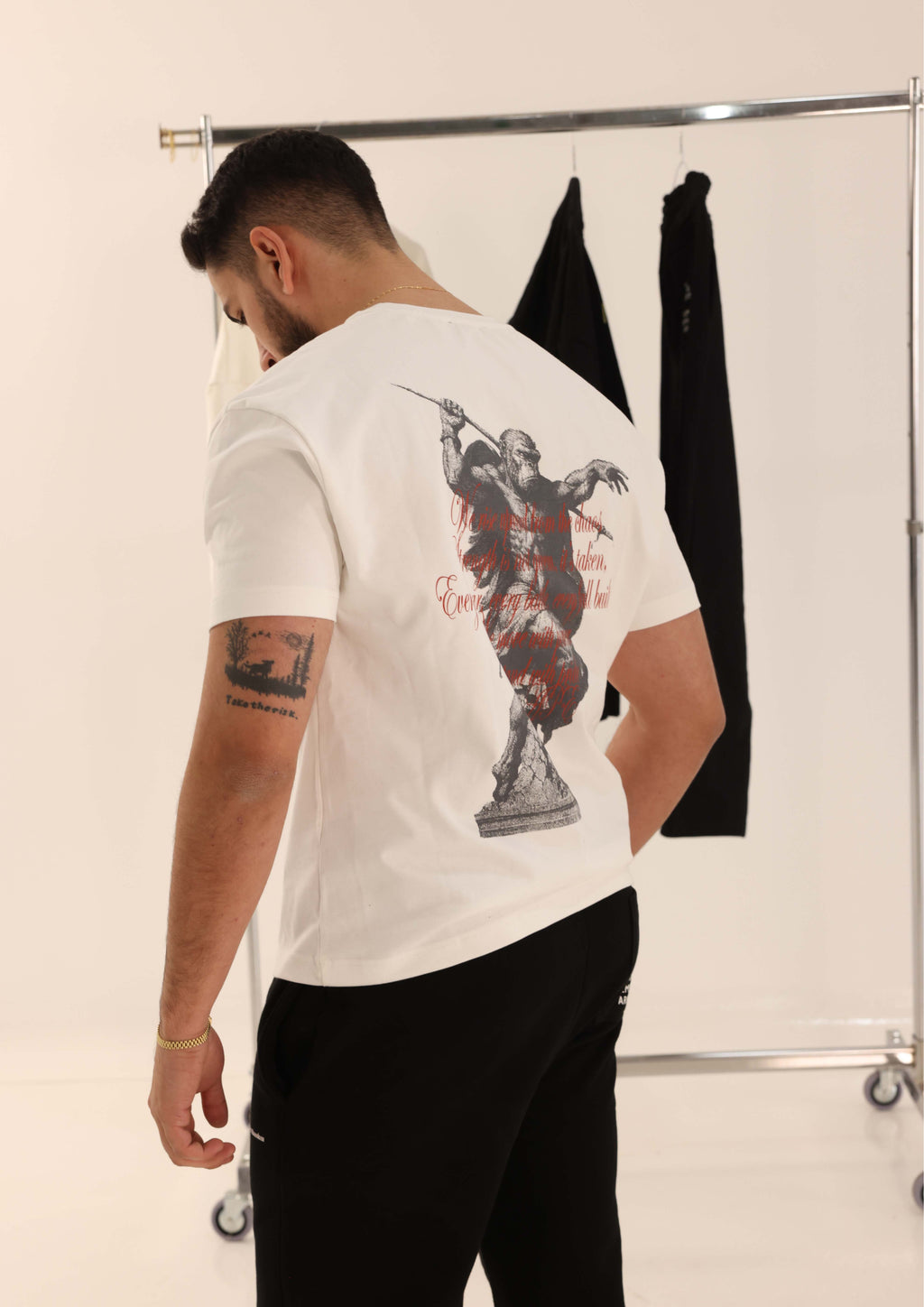 Open spiral-bound notebook with wellness and medicine trackers on a wooden surface.