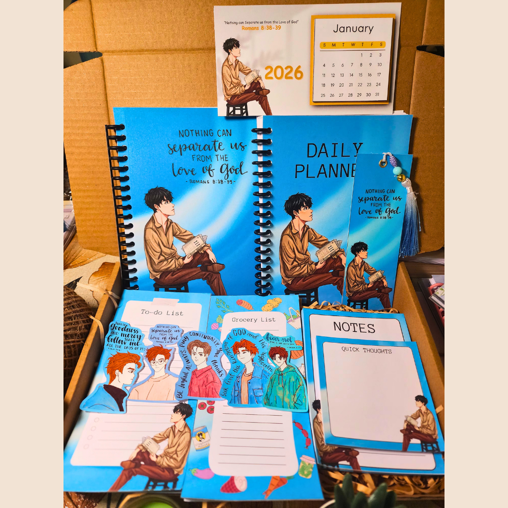 The Quiet Time Kit — Faith‑Filled Stationery Bundle For MEN