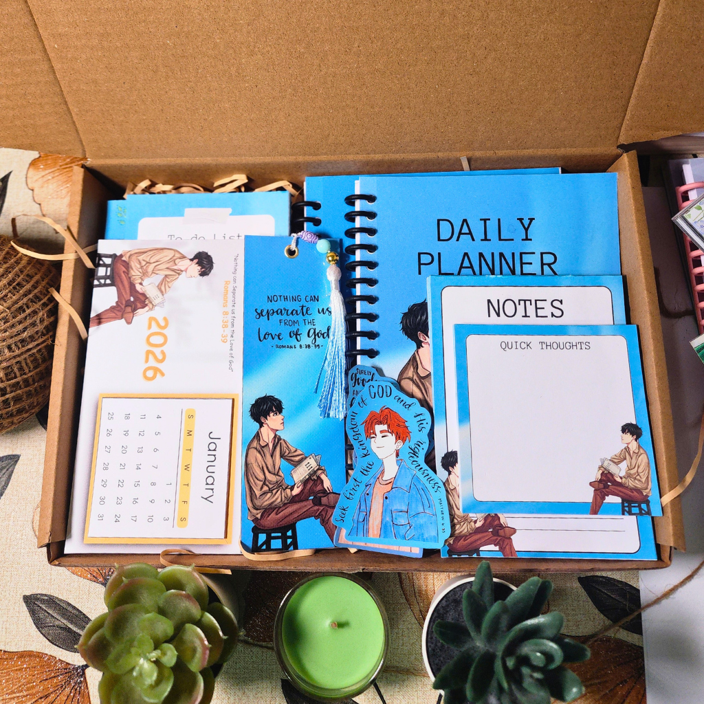 The Quiet Time Kit — Faith‑Filled Stationery Bundle For MEN