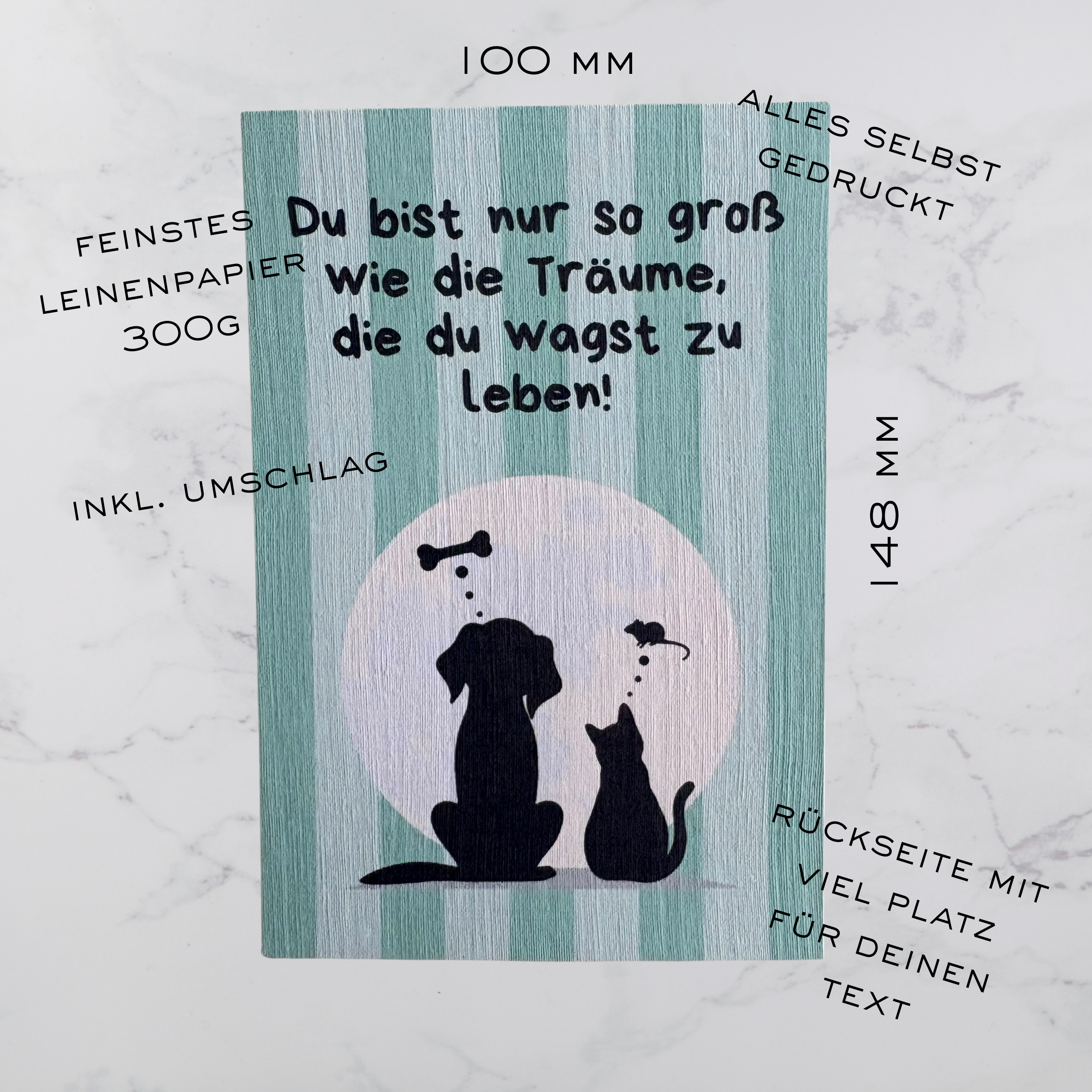 Customized A5 Notebook – Add Your Life Verse & Name (Handmade)