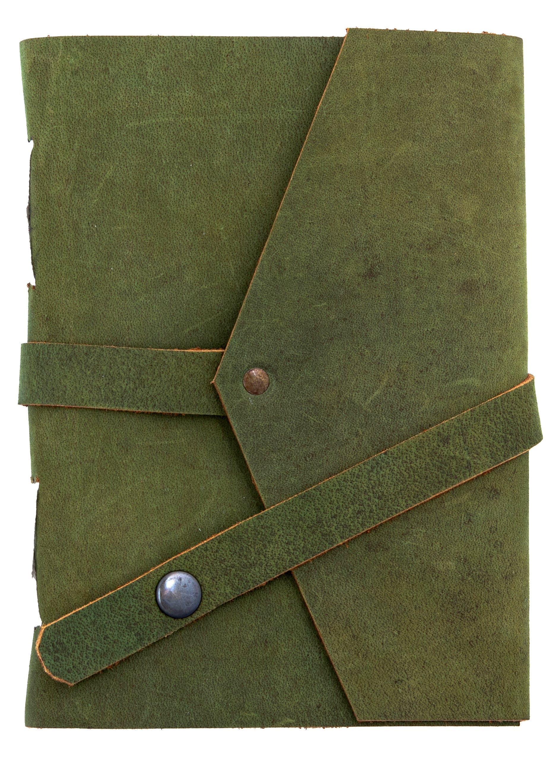 Vintage Leather Journal Diary with Belt