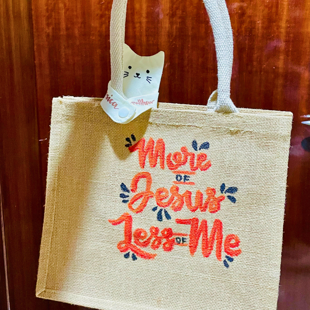 Hugging Cat Canvas Coin Purse