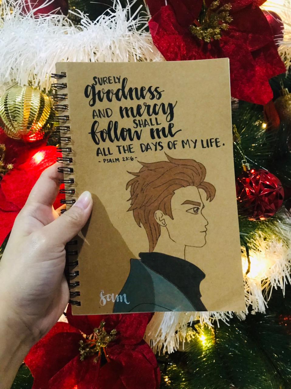 Customized A5 Notebook – Add Your Life Verse & Name (Handmade)