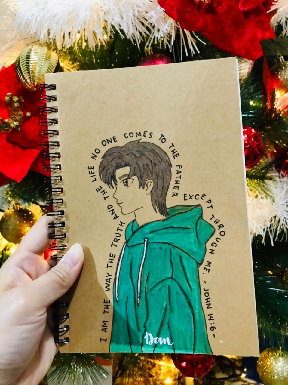 Customized A5 Notebook – Add Your Life Verse & Name (Handmade)